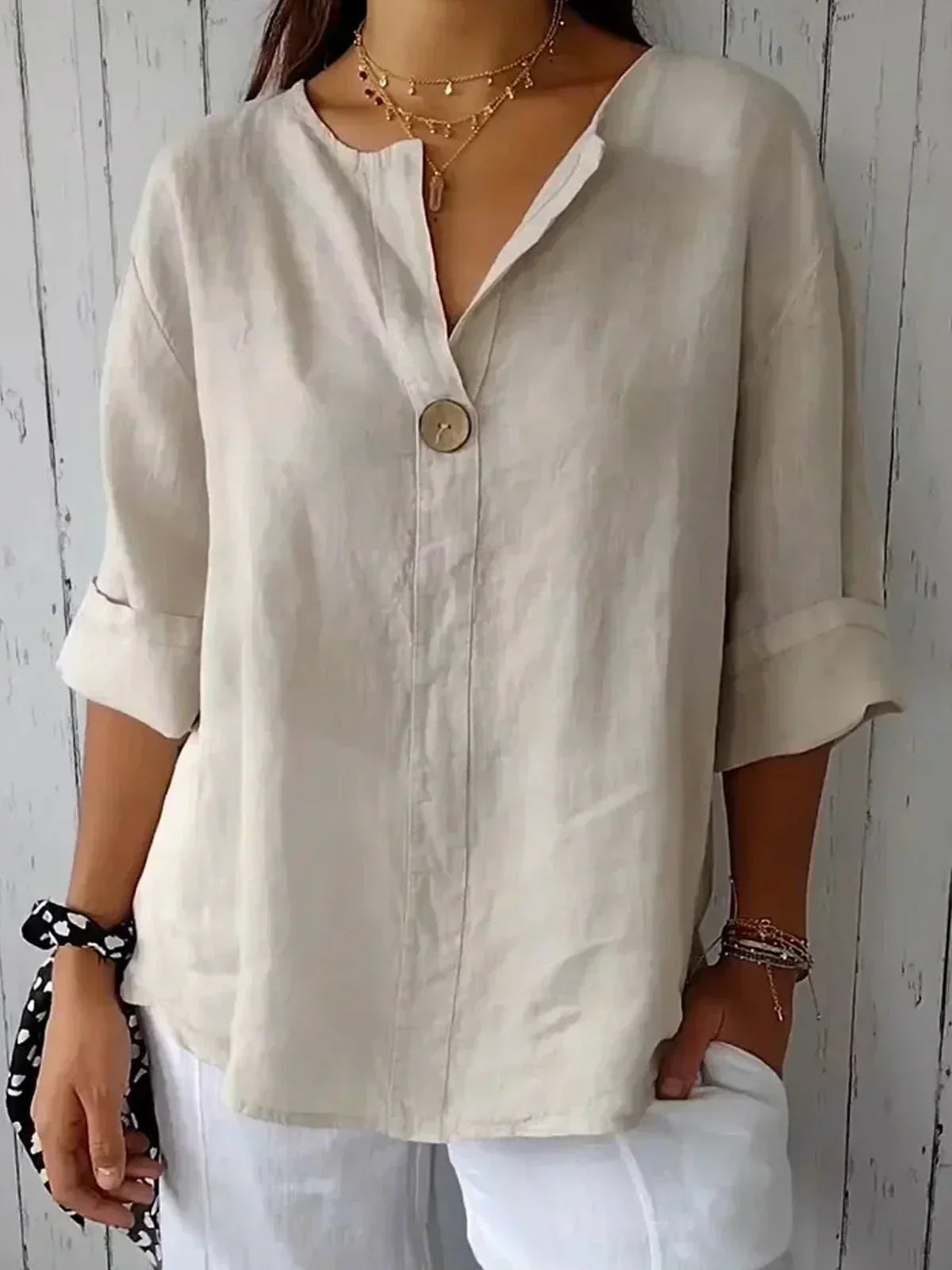 Yara™ | Trendig Avslappnad Blus