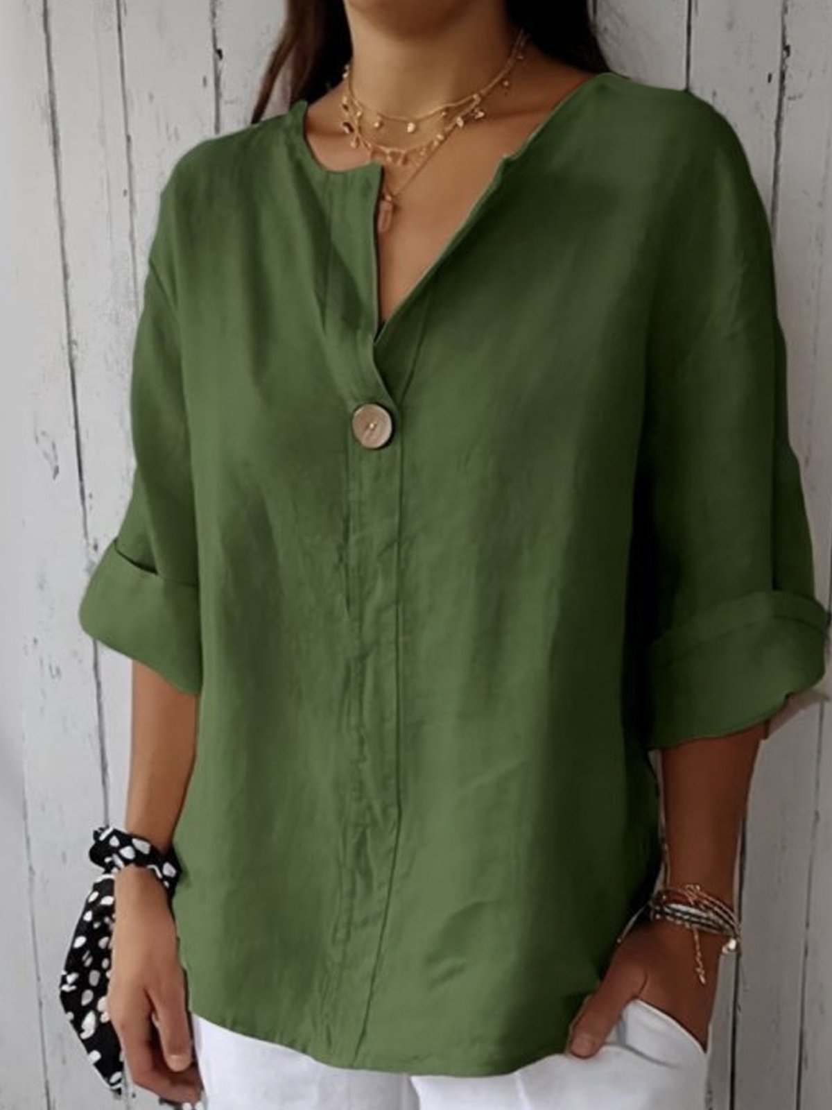 Yara™ | Trendig Avslappnad Blus
