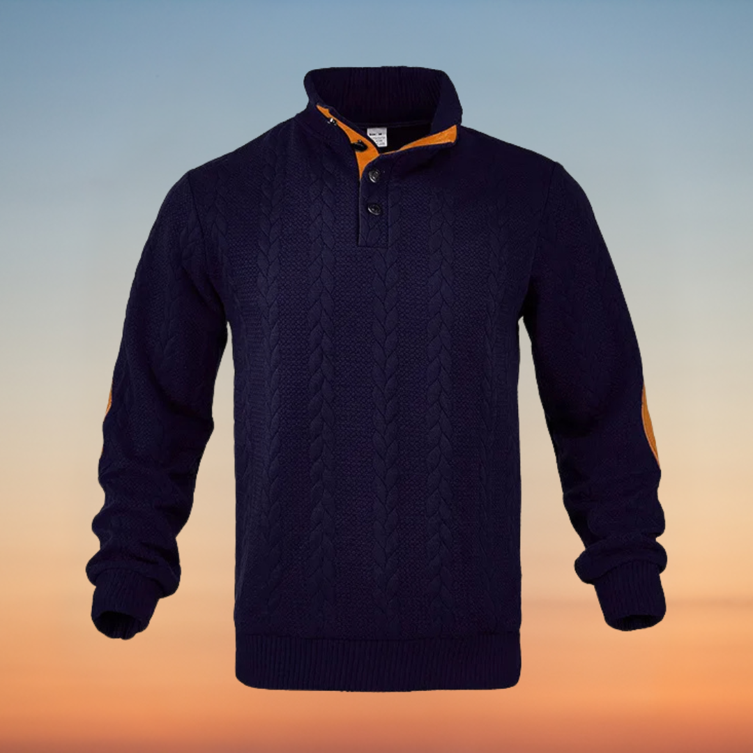 Glauco | Broderad Långärmad Tröja