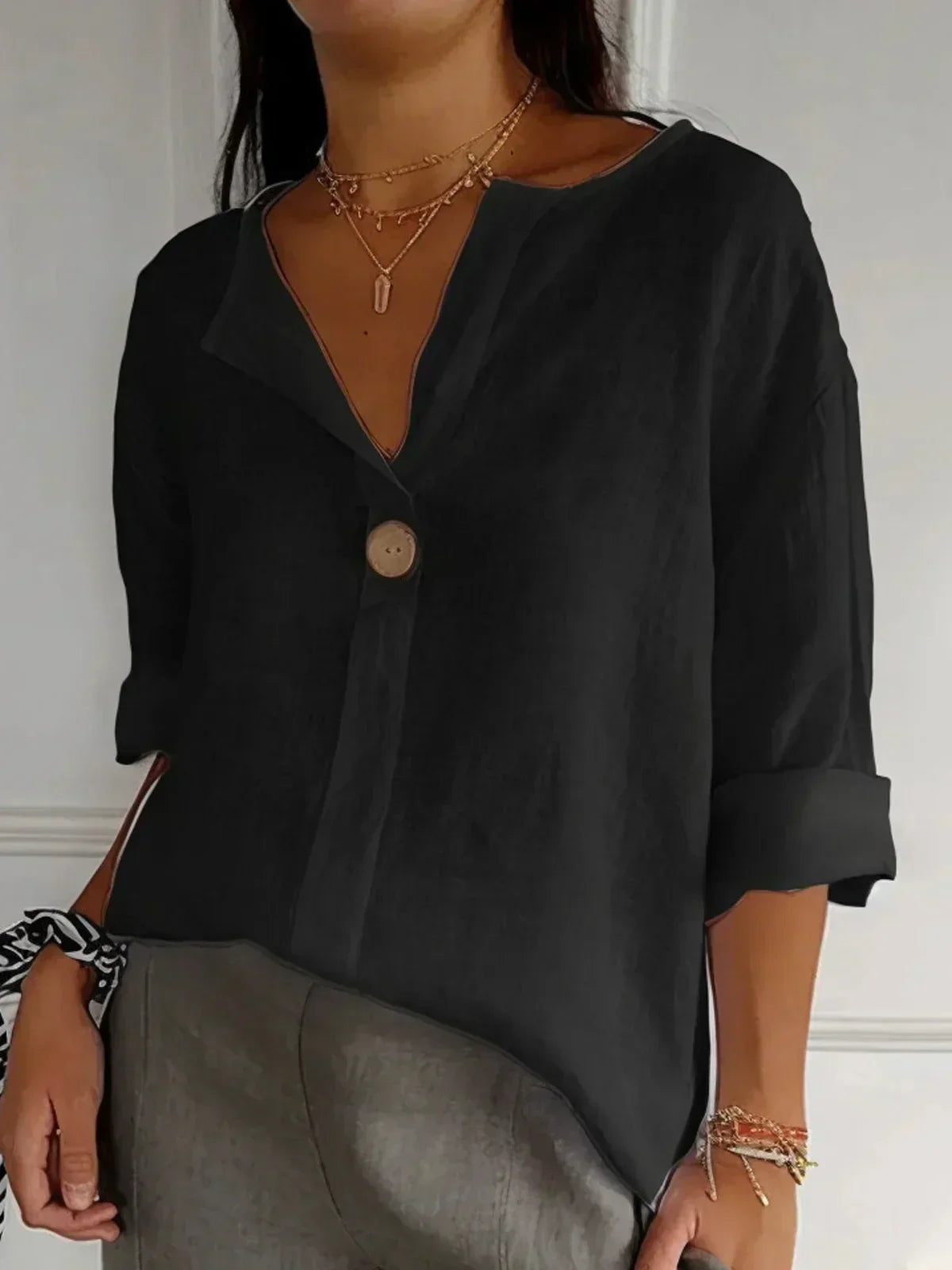 Yara™ | Trendig Avslappnad Blus