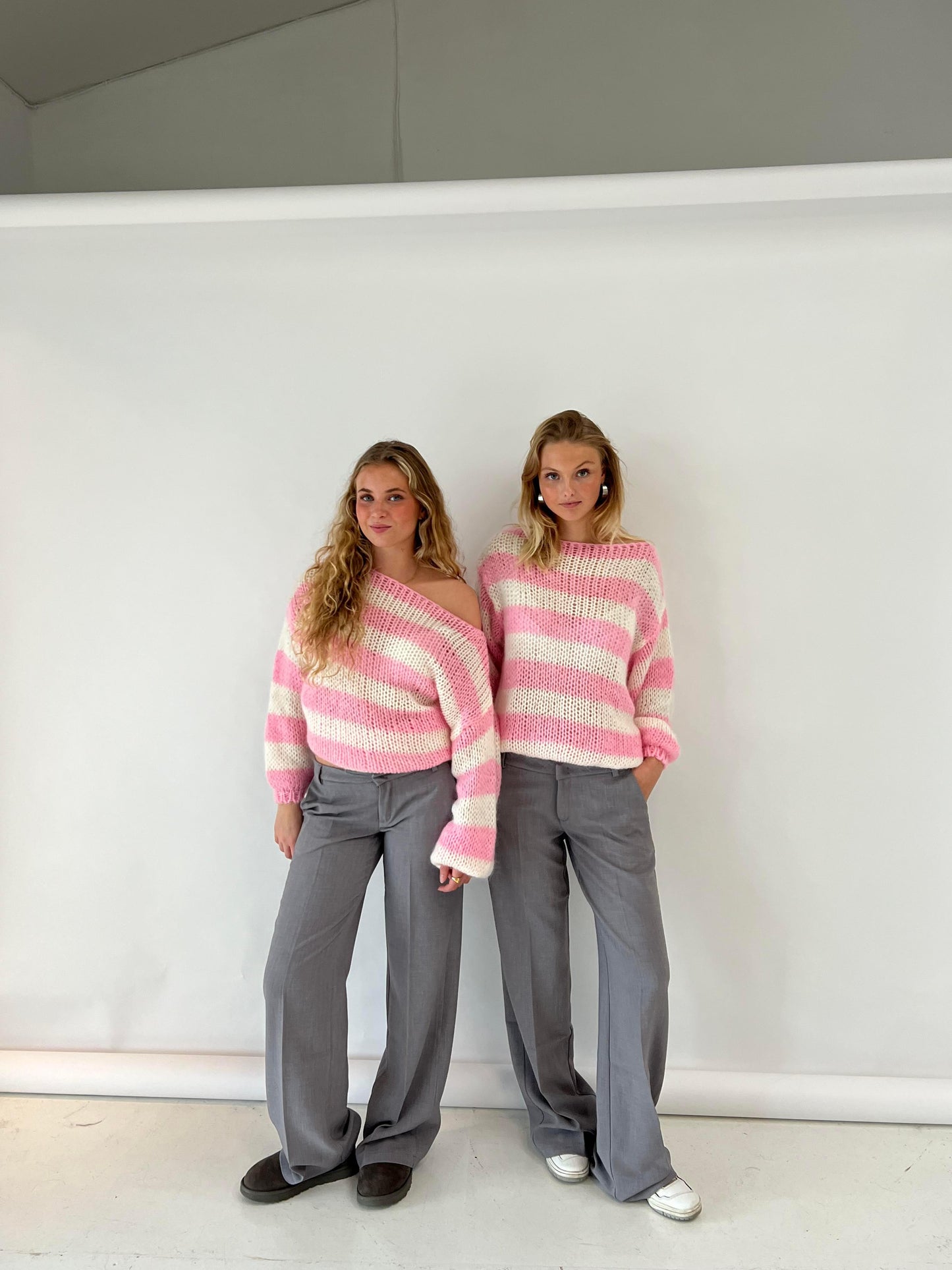 Lucy Randig stickad tröja (råd: 1 storlek upp för överdimensionerad look) - My Store