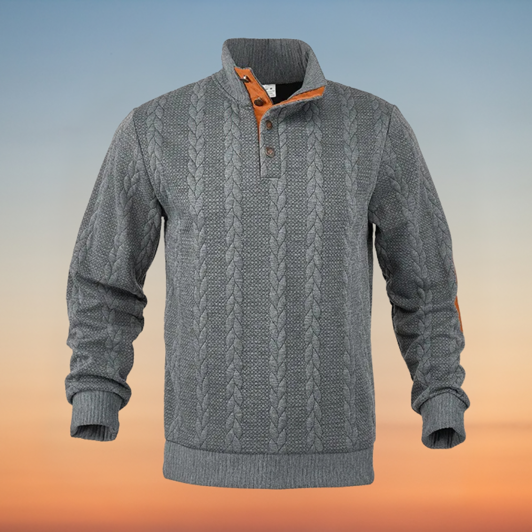 Glauco | Broderad Långärmad Tröja