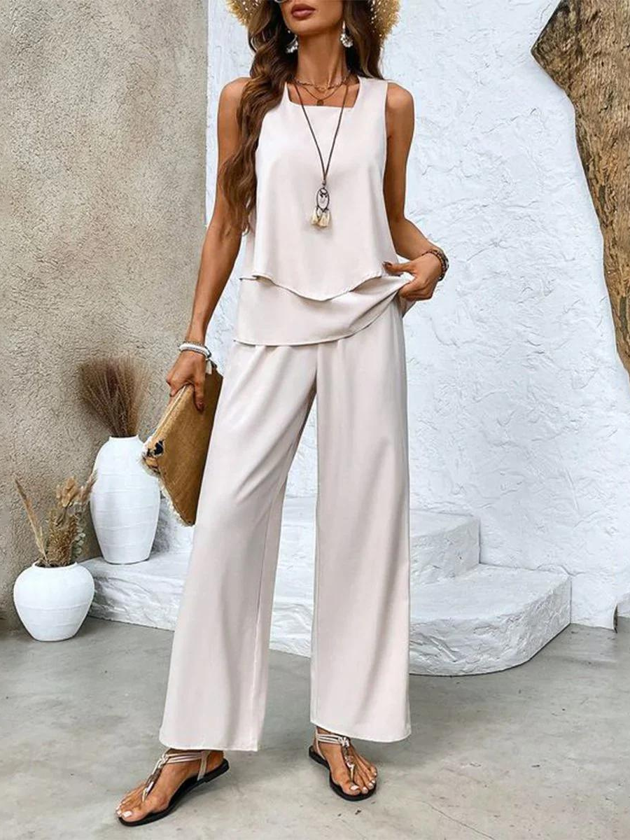 Kara™ | Elegant Blommigt Tvådelat Set