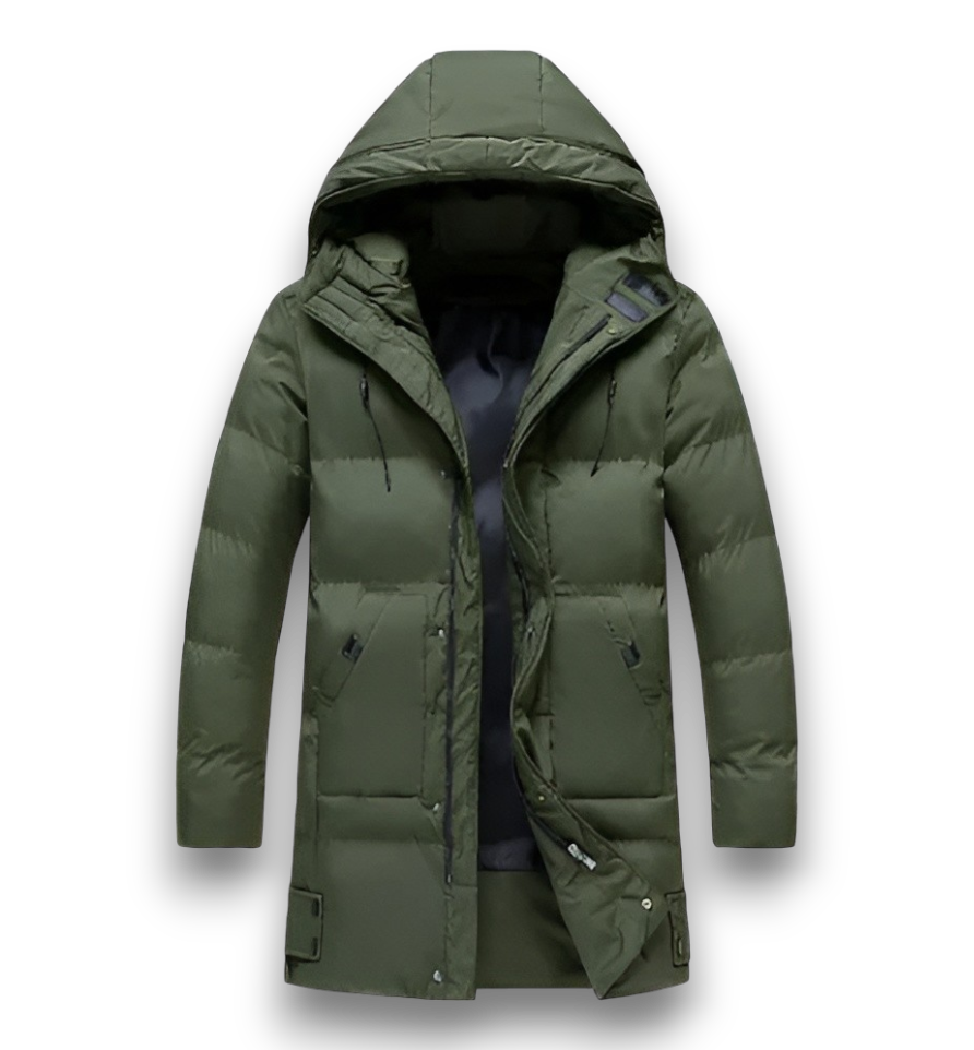 Oscar™ | Lång Vinter Parka för Herrar - My Store