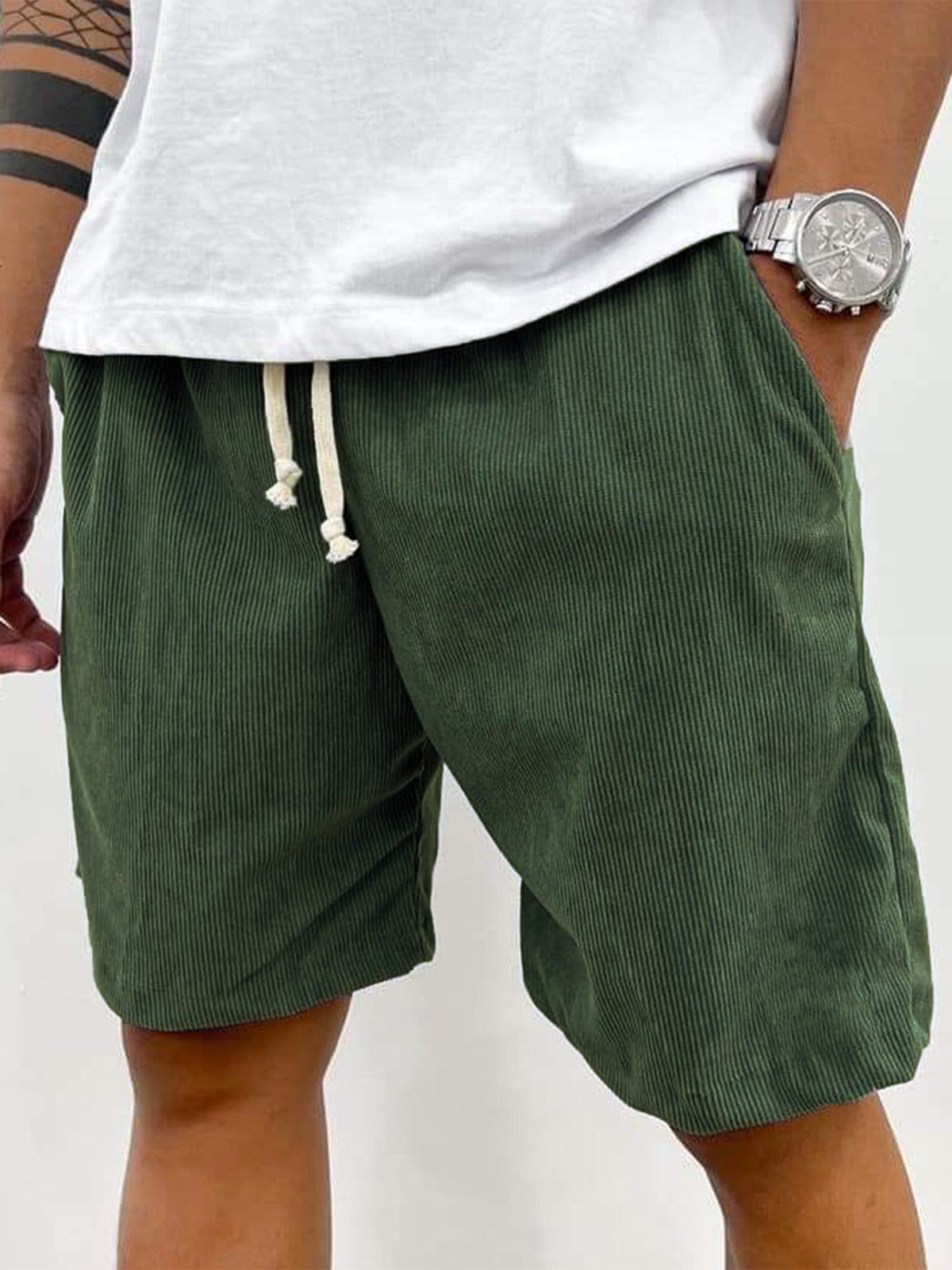 Leo™ | Randig Sommarlätt Shorts