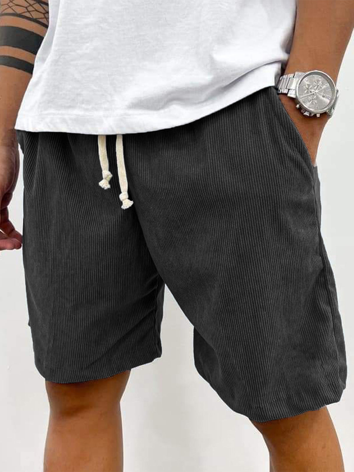 Leo™ | Randig Sommarlätt Shorts