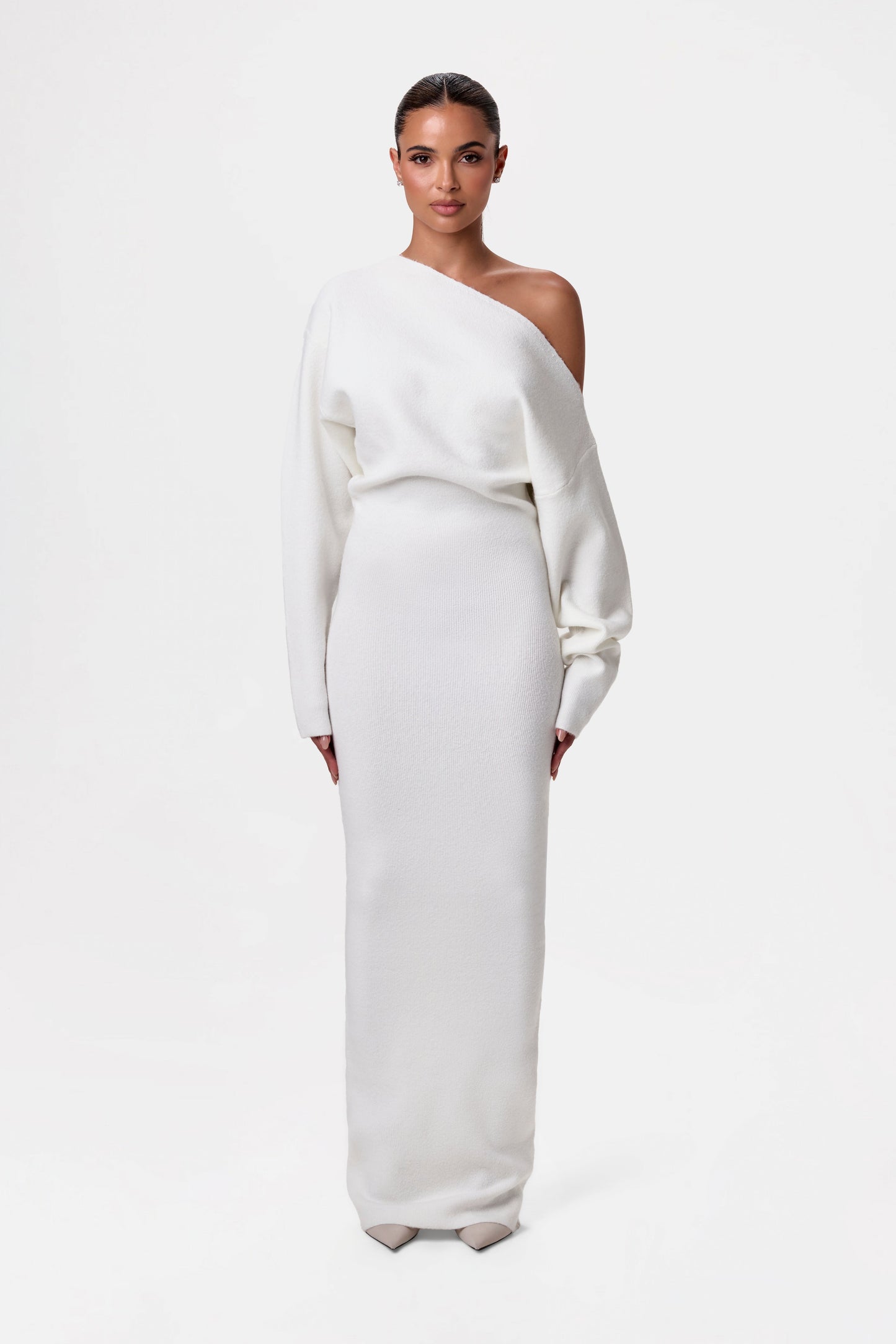 Trien | Off-shoulder tröjklänning
