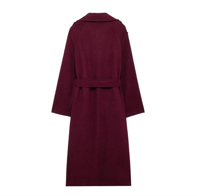 Romee™ | Klassisk Bordeauxröd Jacka