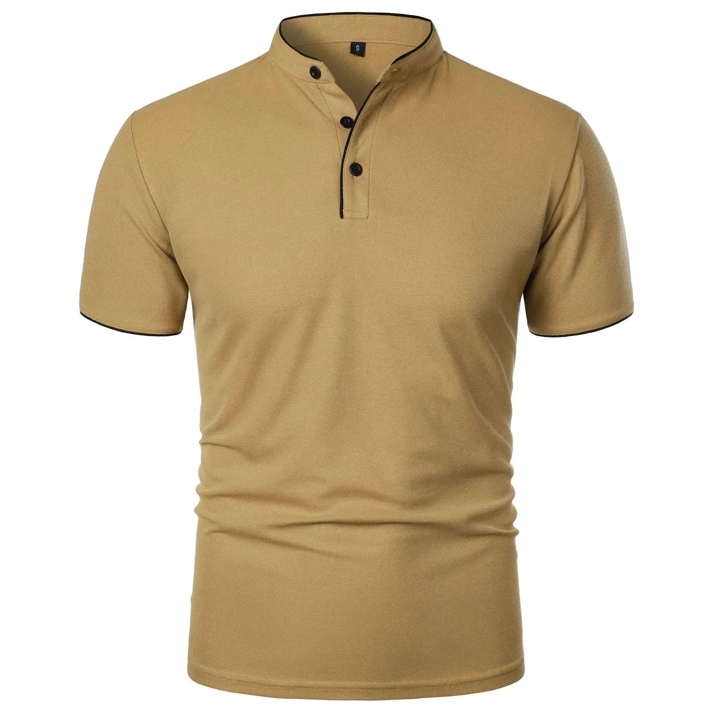 Thomas™ | Stilren Henley för Alla Tillfällen