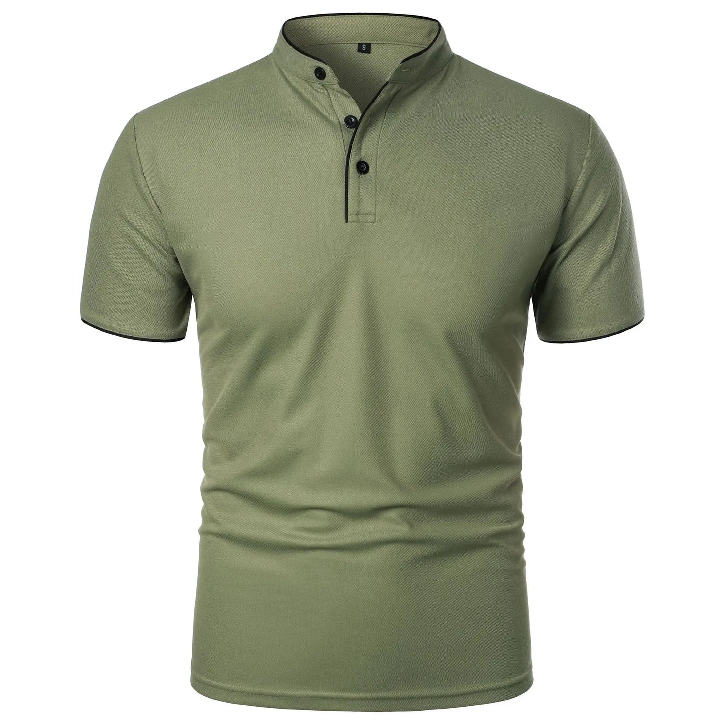 Thomas™ | Stilren Henley för Alla Tillfällen