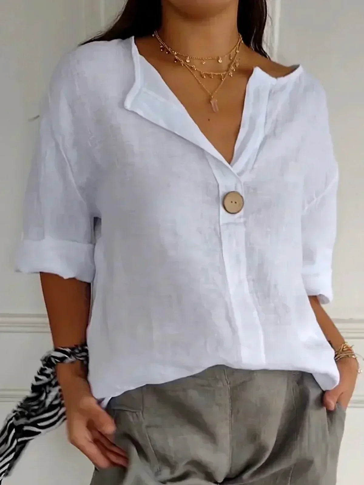 Yara™ | Trendig Avslappnad Blus