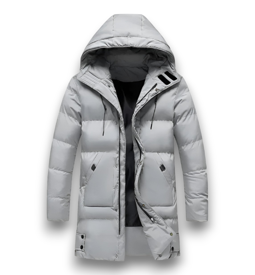 Oscar™ | Lång Vinter Parka för Herrar - My Store