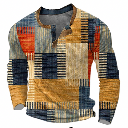 Peter | Stilig t-shirt med geometriskt mönster