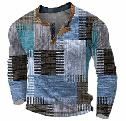 Peter | Stilig t-shirt med geometriskt mönster