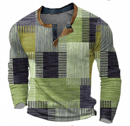 Peter | Stilig t-shirt med geometriskt mönster