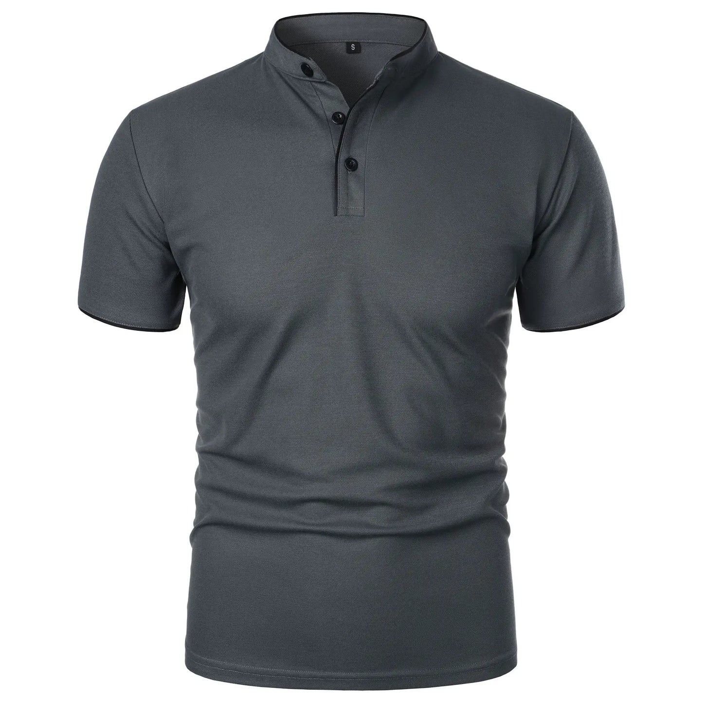 Thomas™ | Stilren Henley för Alla Tillfällen