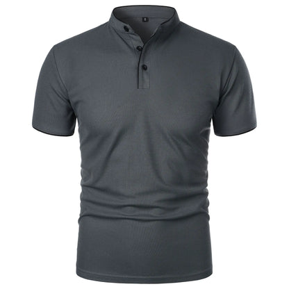 Thomas™ | Stilren Henley för Alla Tillfällen