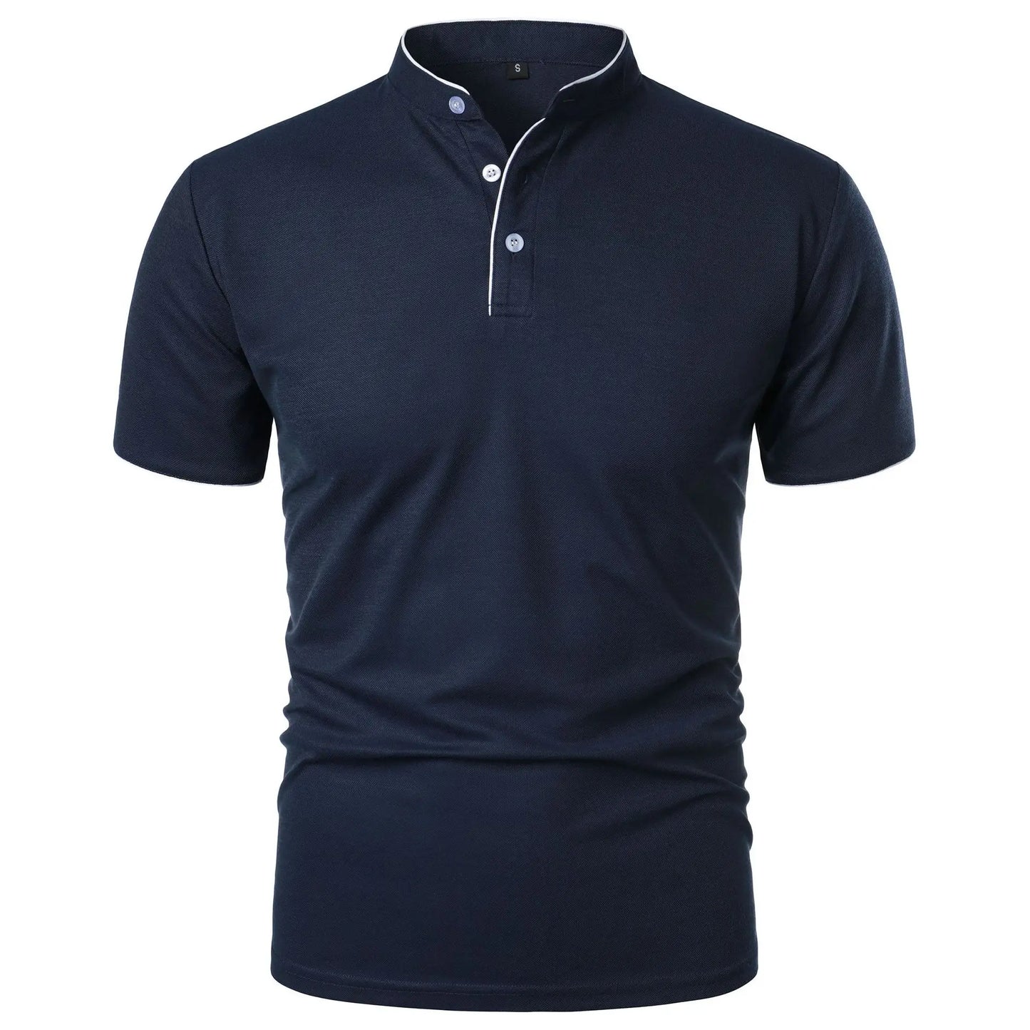 Thomas™ | Stilren Henley för Alla Tillfällen