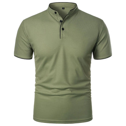 Thomas™ | Stilren Henley för Alla Tillfällen