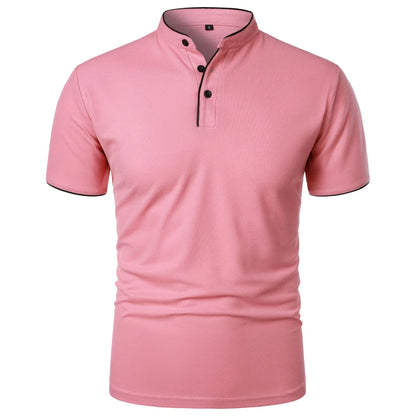 Thomas™ | Stilren Henley för Alla Tillfällen