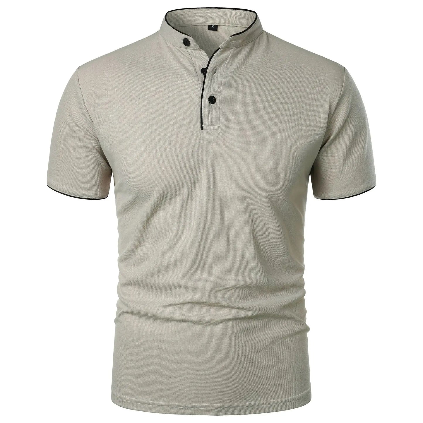 Thomas™ | Stilren Henley för Alla Tillfällen
