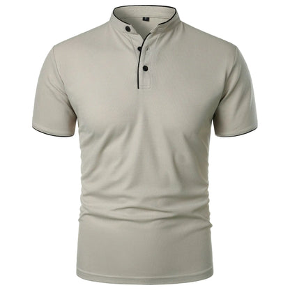 Thomas™ | Stilren Henley för Alla Tillfällen
