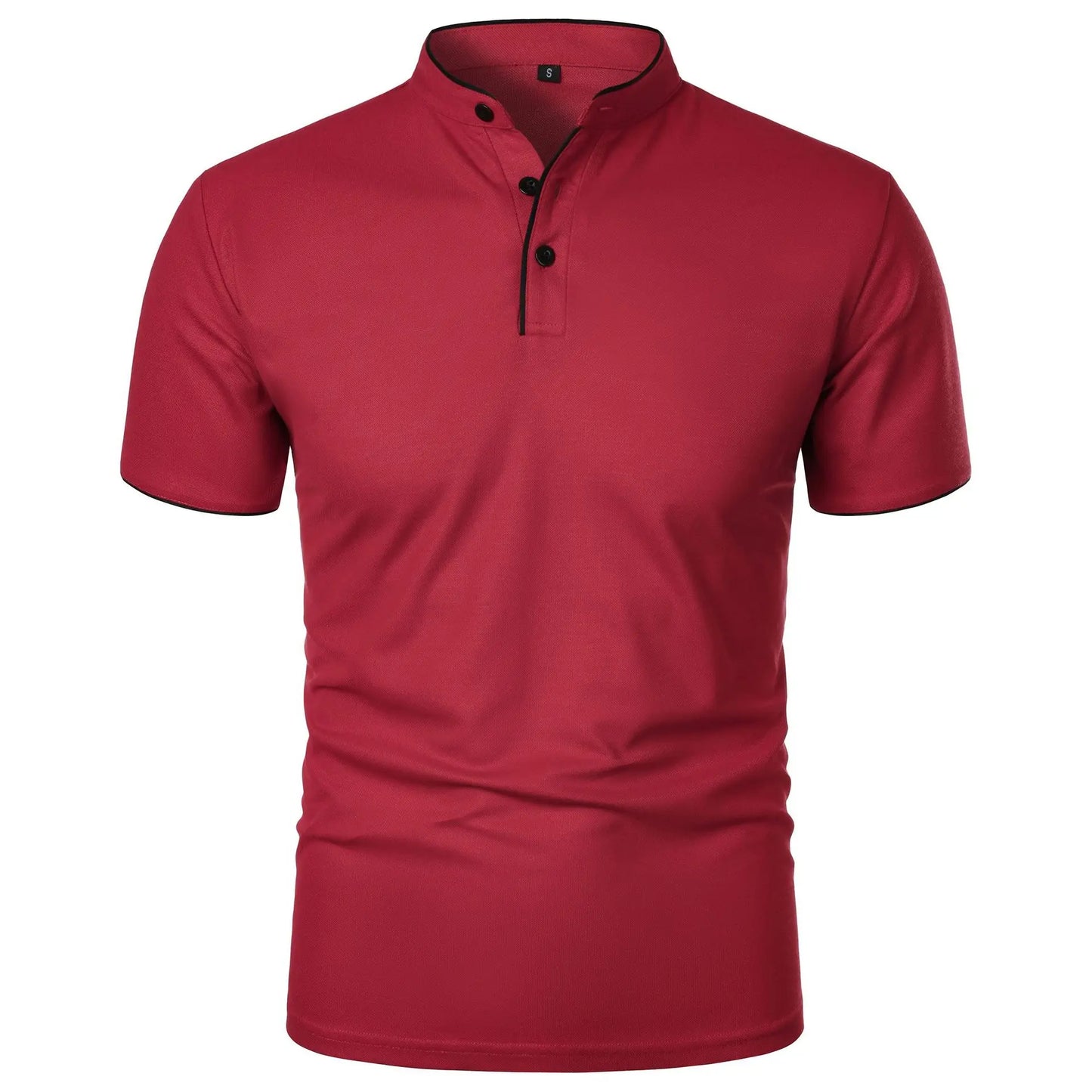 Thomas™ | Stilren Henley för Alla Tillfällen