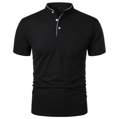 Thomas™ | Stilren Henley för Alla Tillfällen