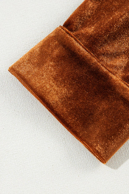 Estelle™ | Velvet Knappblus