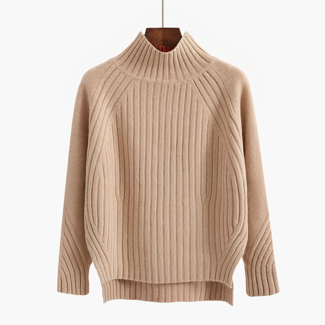 Kristin™ | Turtleneck Tröja med Långa Ärmar - My Store