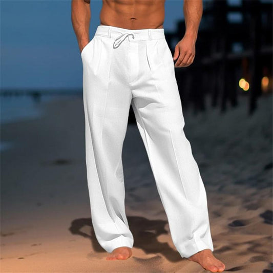 André™ | Lätta Linnebyxor för Sommar och Strand